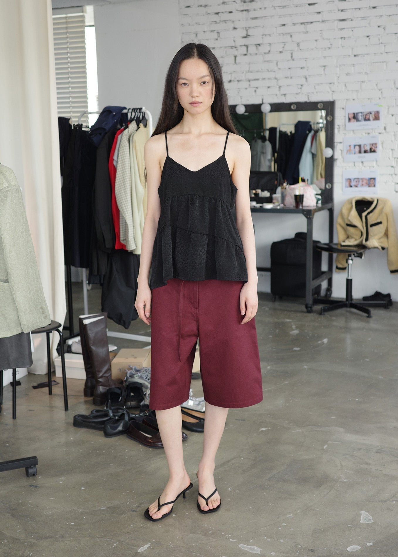 【HWI】LEOPARD SLEEVELESS