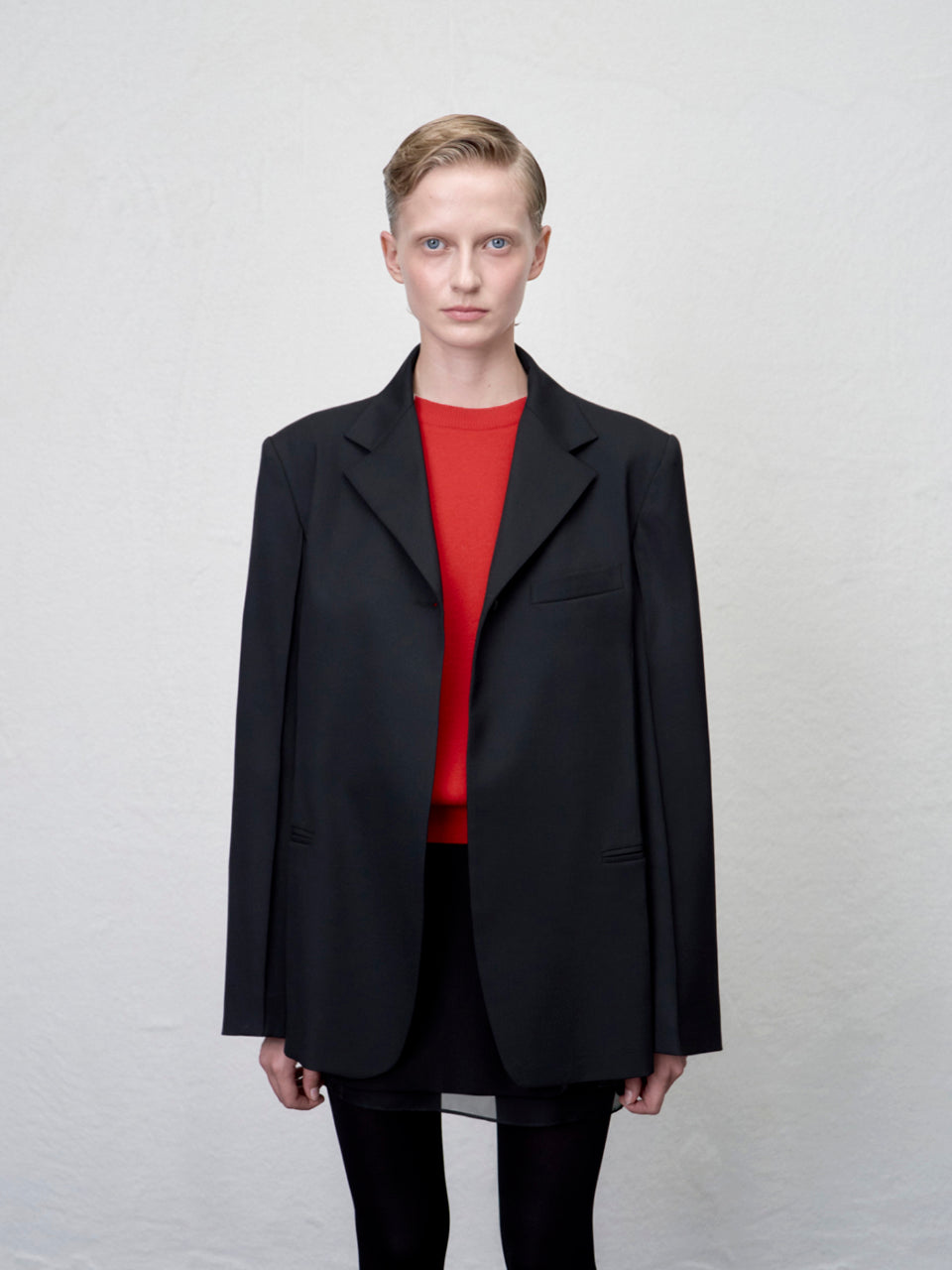 【ARIK. アリク AW】Kaus Pressed single jacket Black