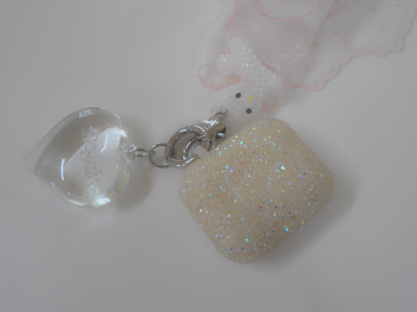 White Rabbit Key Ring