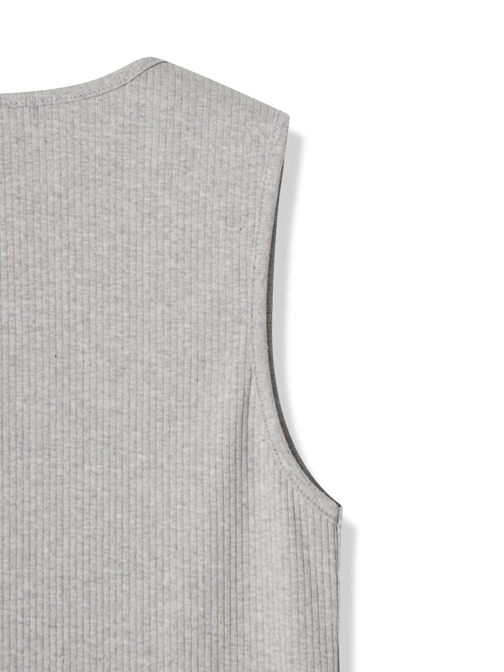 Seam Detail Ribbed Tank Top