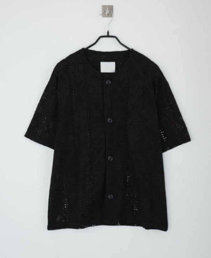 Minimal Crochet Half Sleeve Cardigan