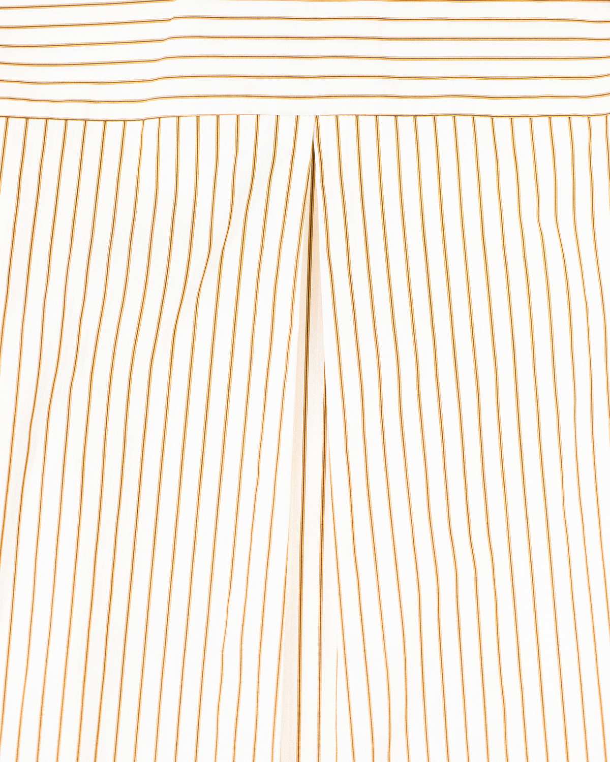 【REVURA レビュ―ラ】BRILLER PIN STRIPE SHIRTS - BROWN