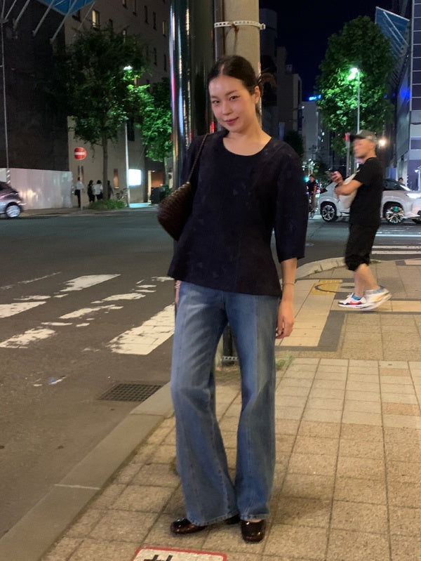 【HER&SHE 2025AW】Charlotte Flared Blouse