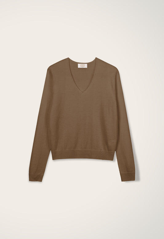 Koha Wholegarment Knit MOCHA