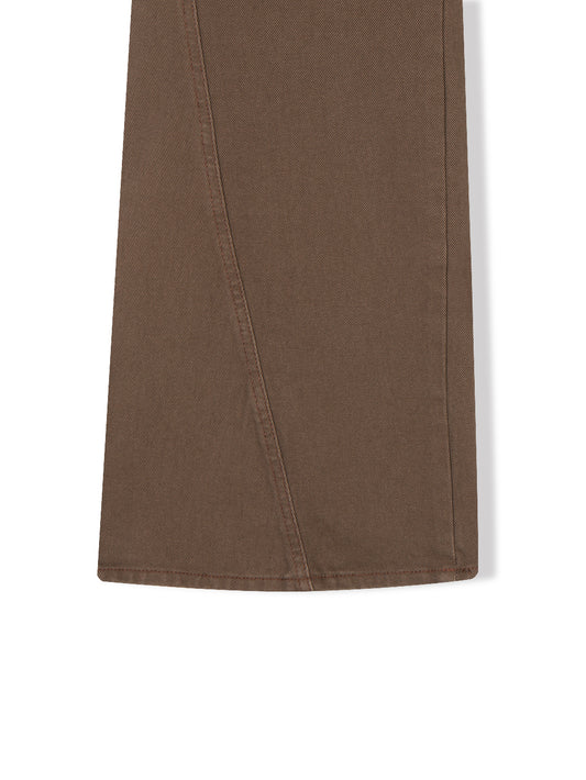 Heavy Cotton Curve Bootcut Pants