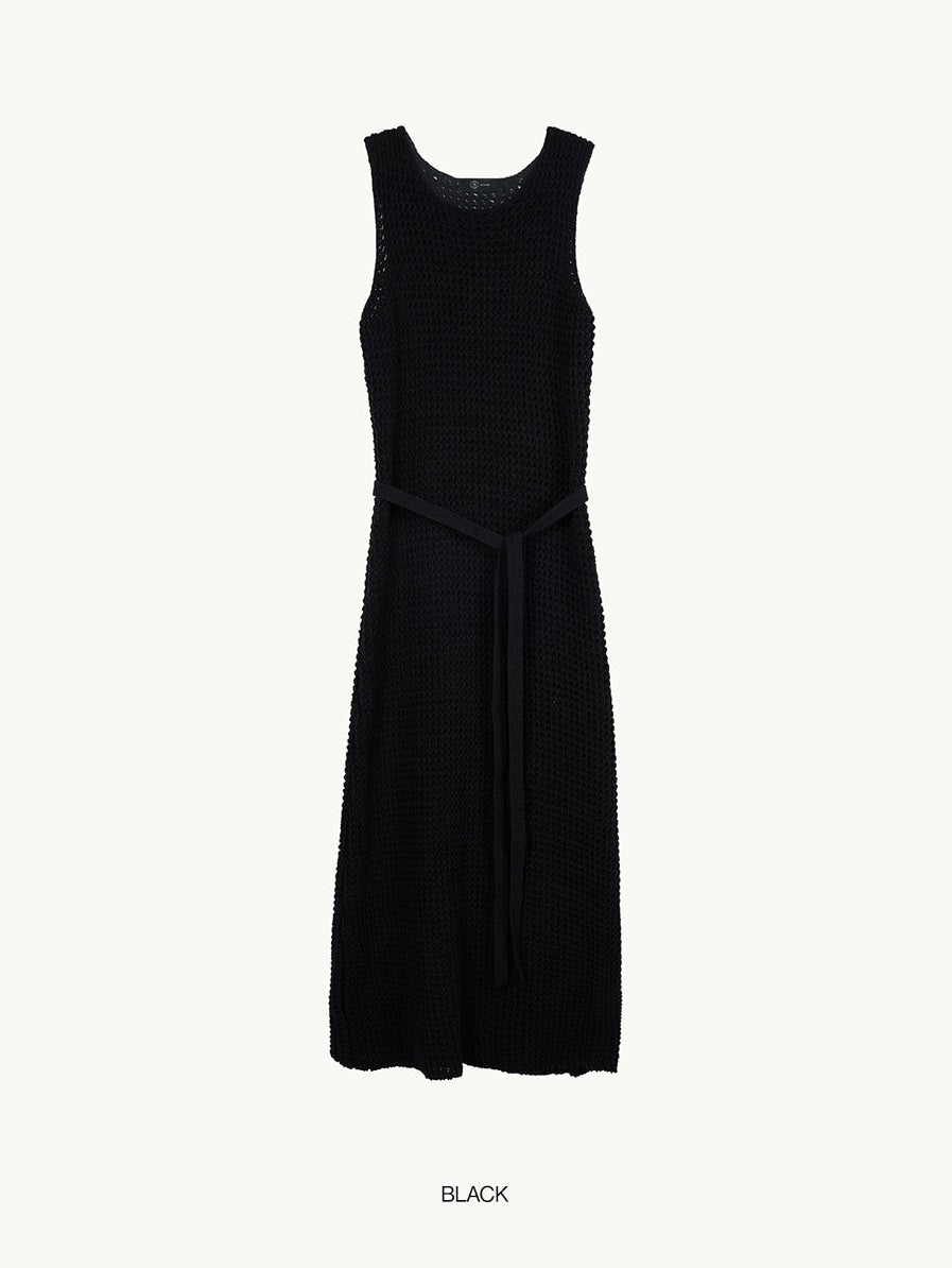 【BLOSSOM H COMPANY 2025SS】SKATCHY KNIT DRESS