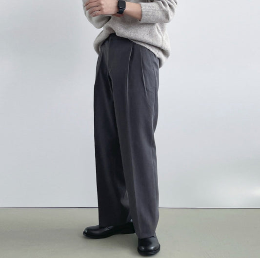 Robin Two-tuck Wide Slacks