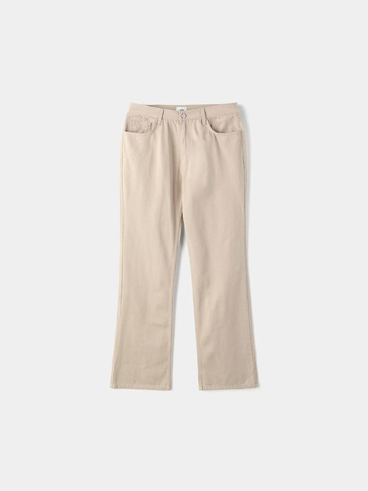 Cope Flare Denim Pants Black