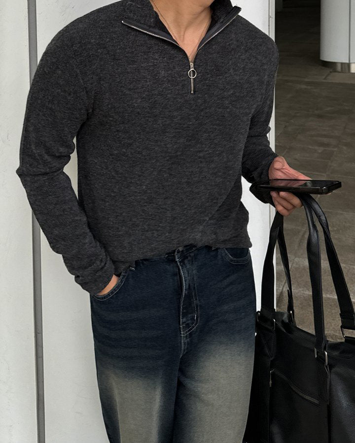 Halfzip Knit