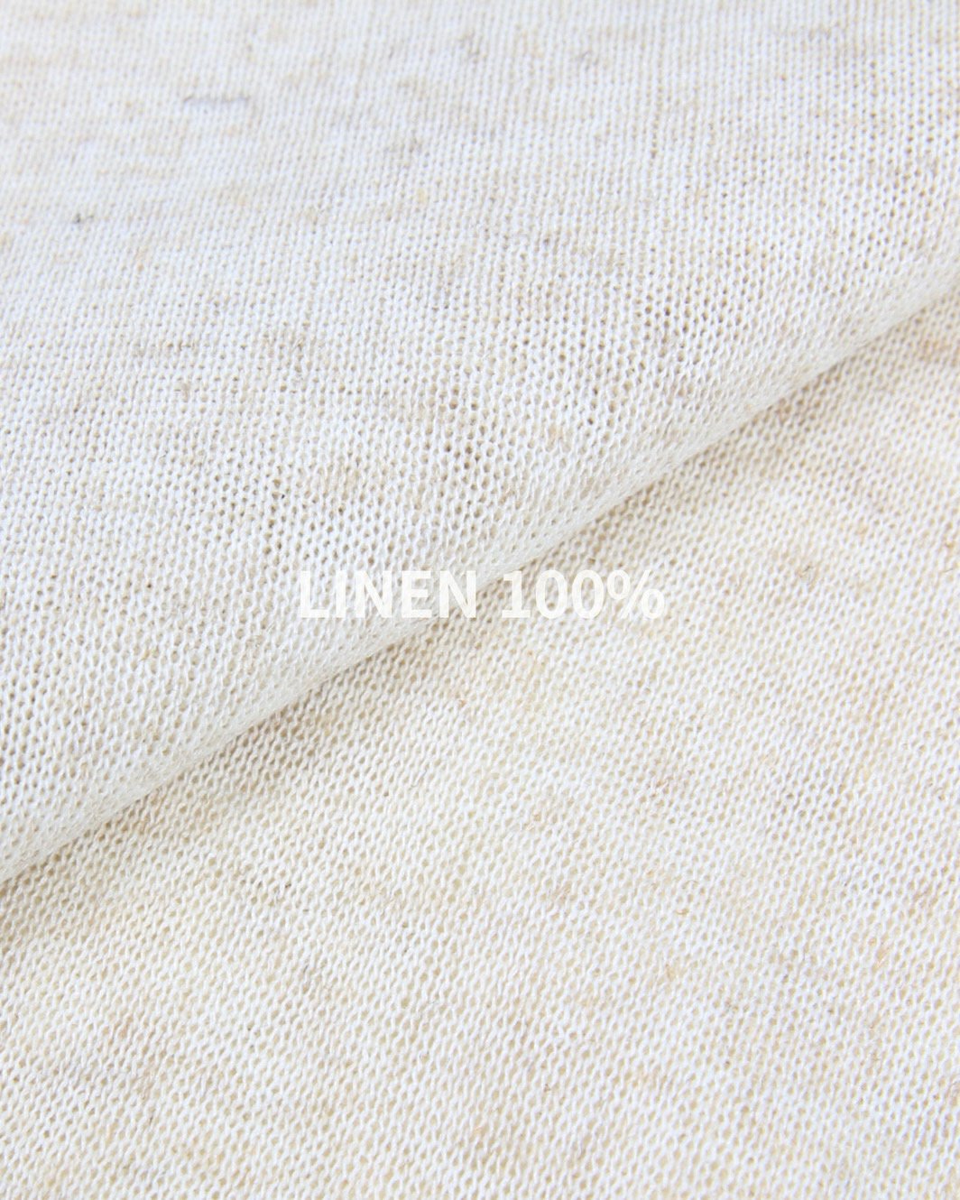Saedle Pure Linen V-Neck Knit