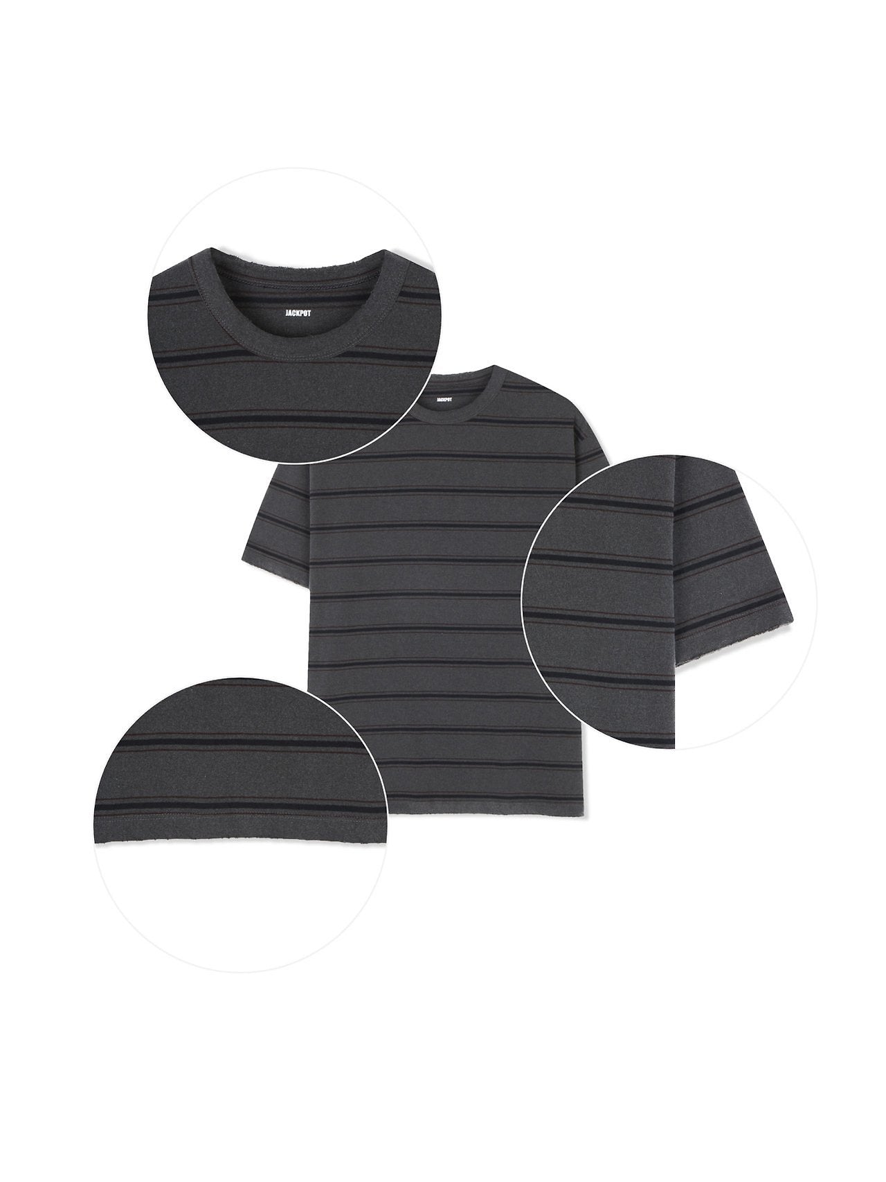Vintage Stripe Pigment T-Shirt
