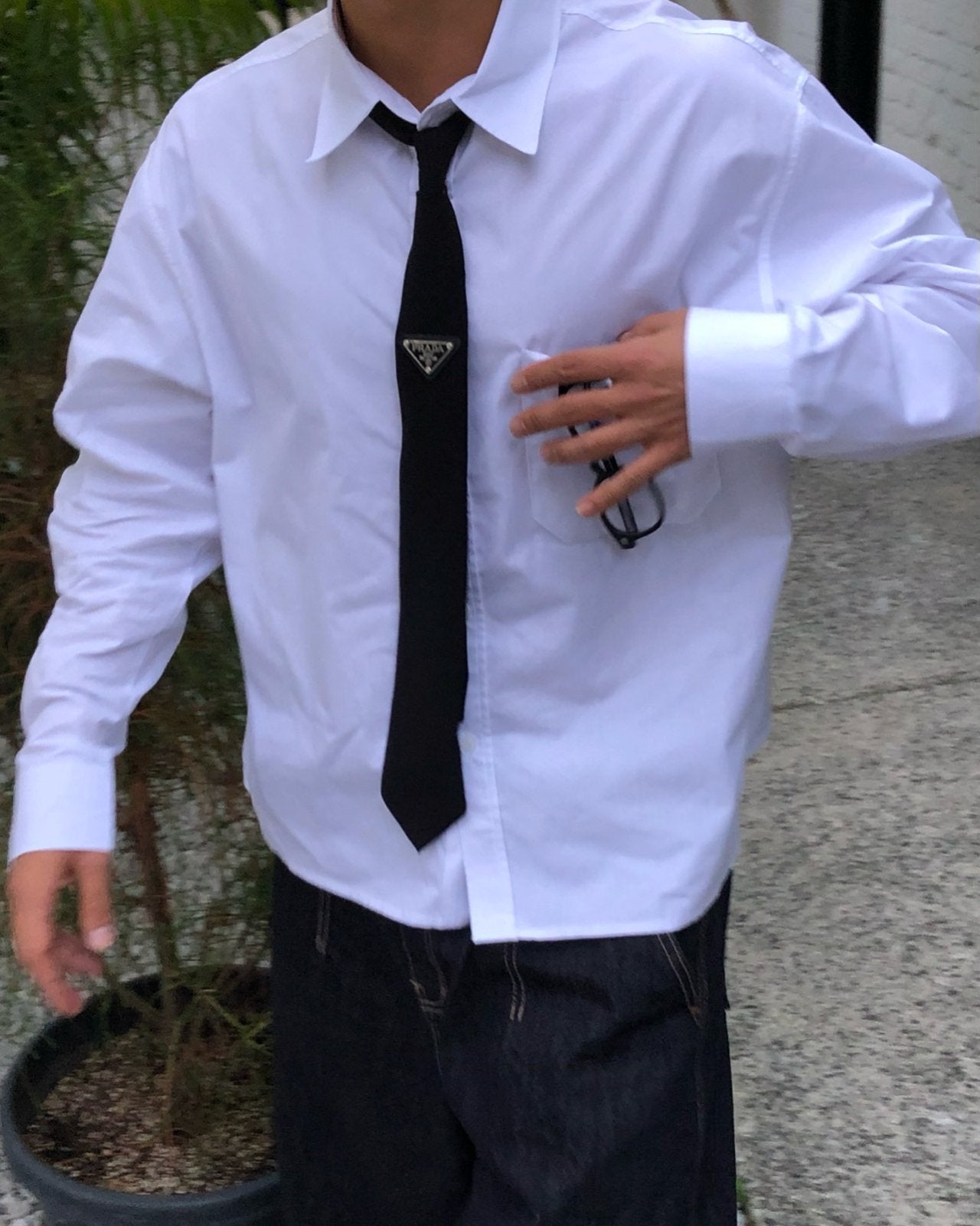 Essential Boxy Pocket Shirt