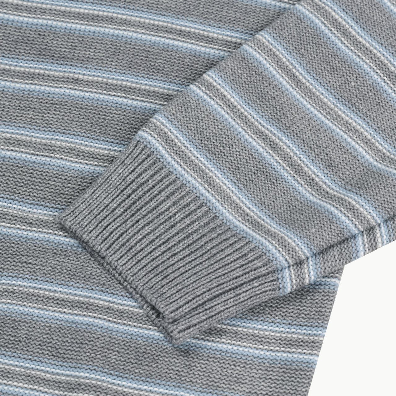 Reverse Stripe Knit Sweater