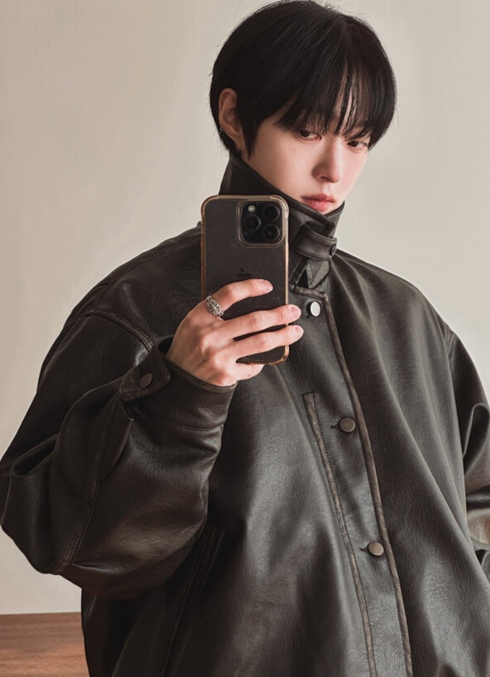 Dover Leather Padded Deck Jacket – WooStore