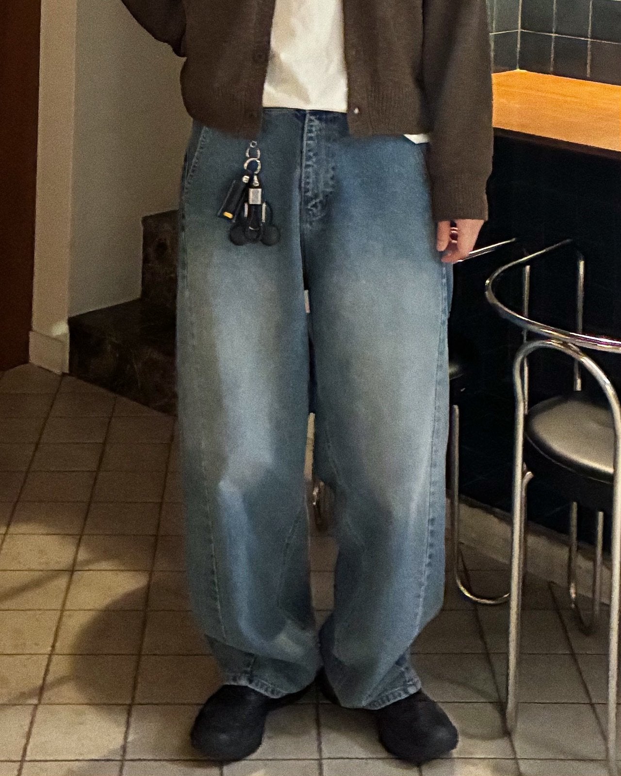 Barrel Curve Denim Pants