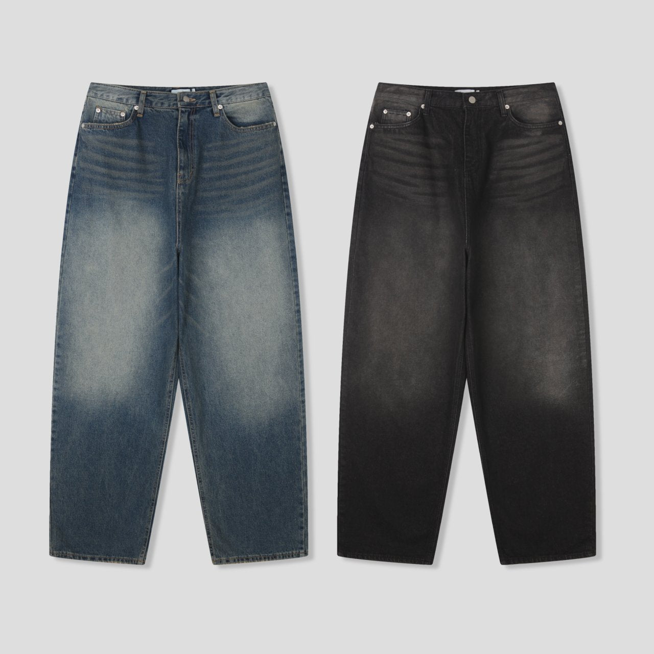 New Tinker Curved Denim Pants