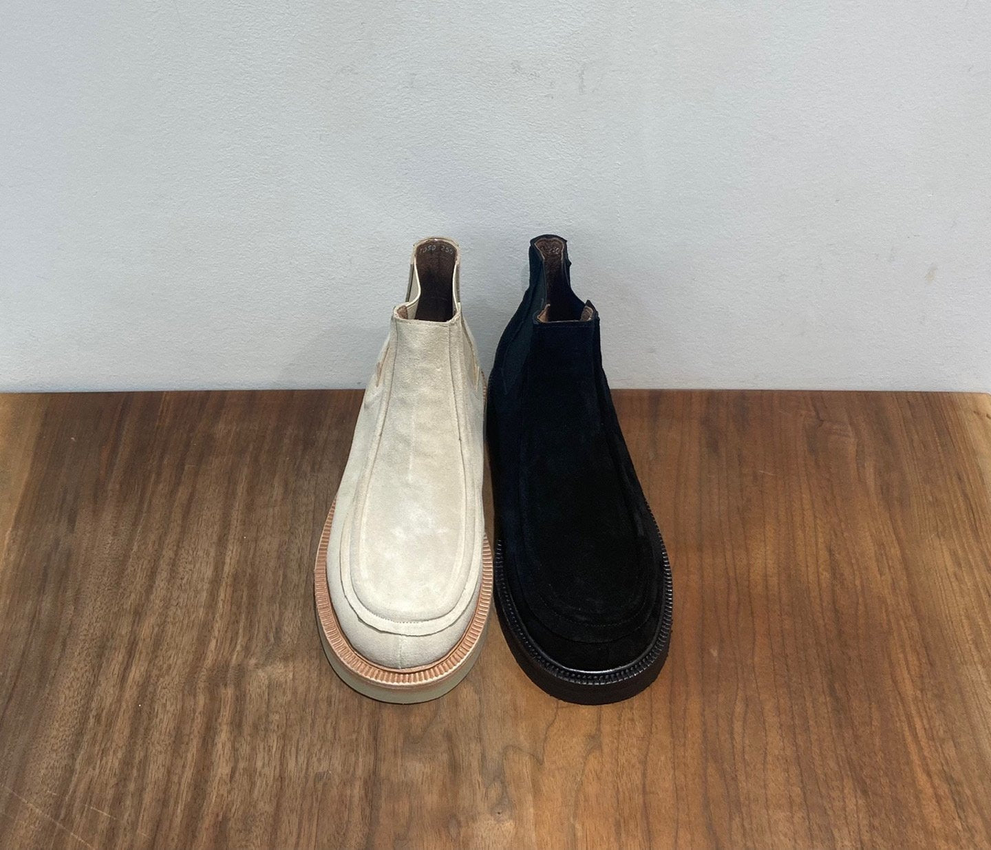 Yas Italian Suede Chelsea Boots
