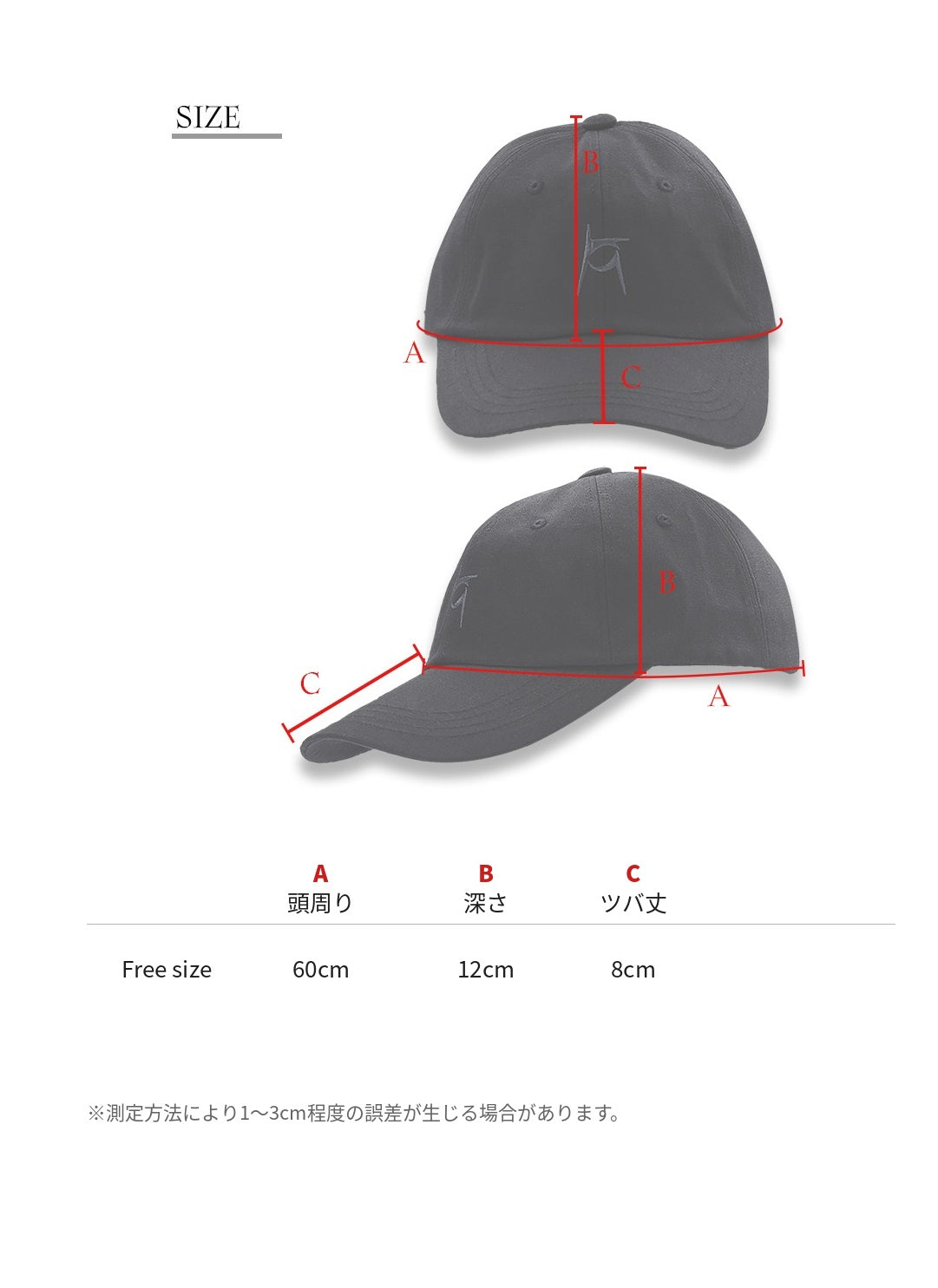 【Reculer レキュリー】Signature logo ball cap black