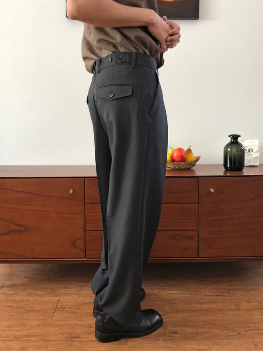 Tono Wide Slacks - on model 3