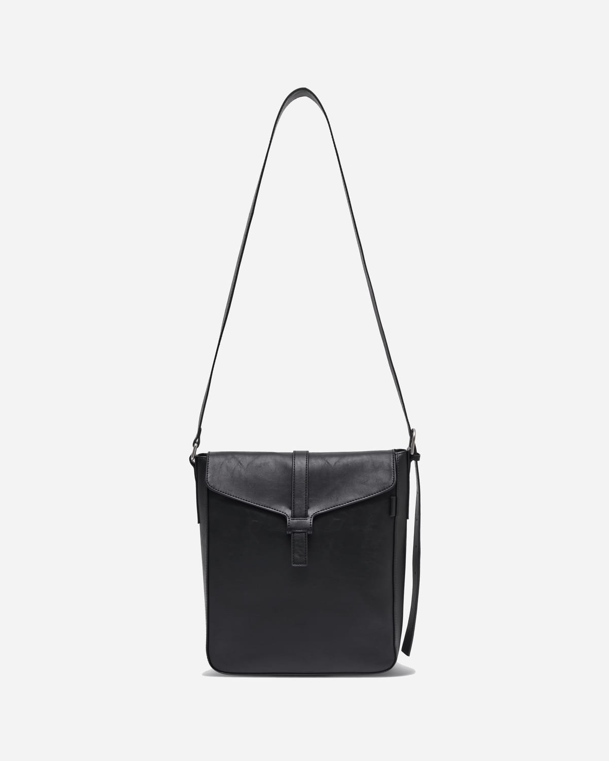 Requisite Square Shoulder Bag, Black | Korean Bag Brand | WooStore