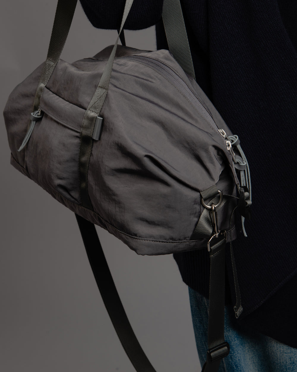 【Requisite レキジット】Gym bag 'S' (Black)