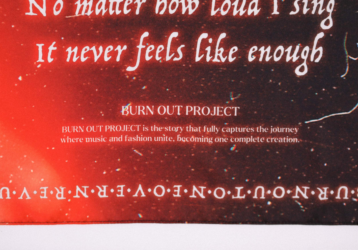 【REVURA レビュ―ラ】BURN OUT ASHEN LINES BANDANA VER. A