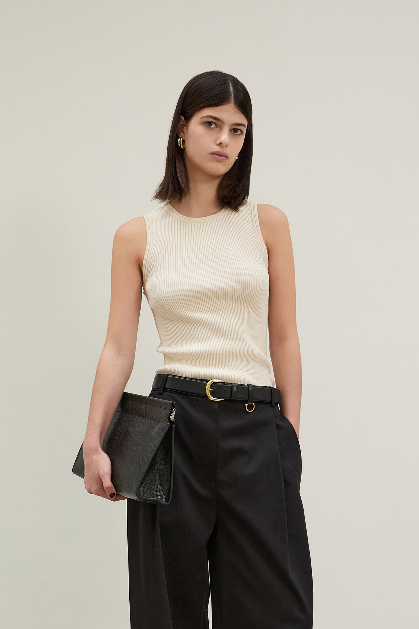 【BLOSSOM H COMPANY 2025AW】BRIN SLEEVELESS KNIT