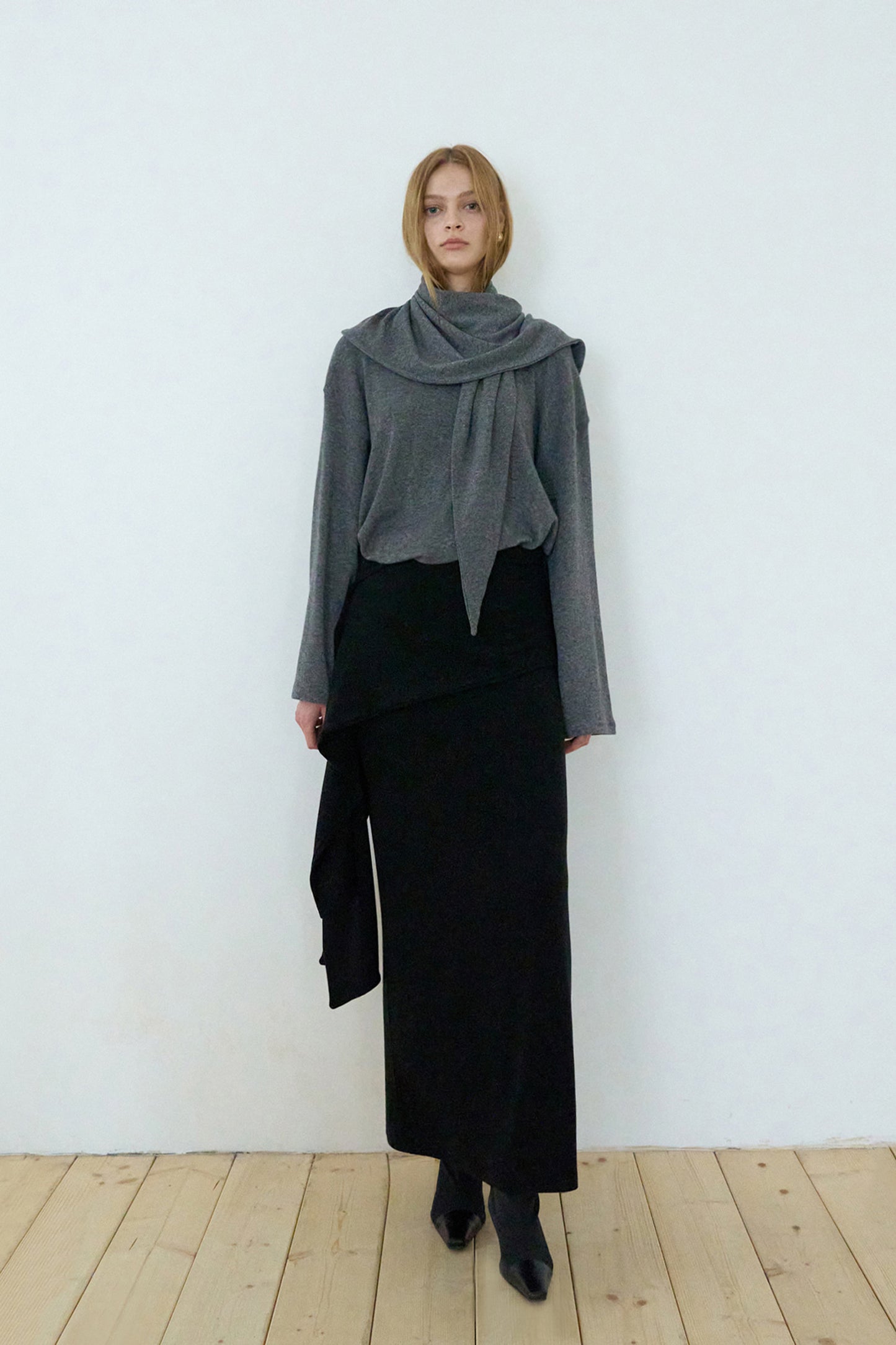 【BLOSSOM H COMPANY 2025AW】TIEN LAYERED SKIRT