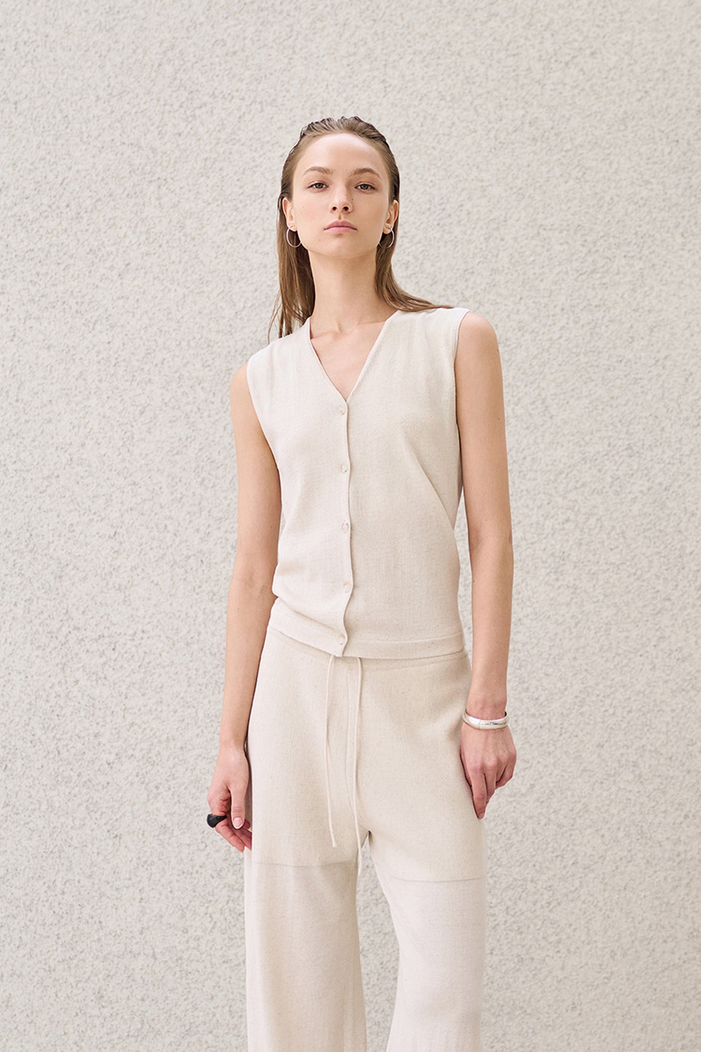 【BLOSSOM H COMPANY 2025SS】PAUL KNIT VEST