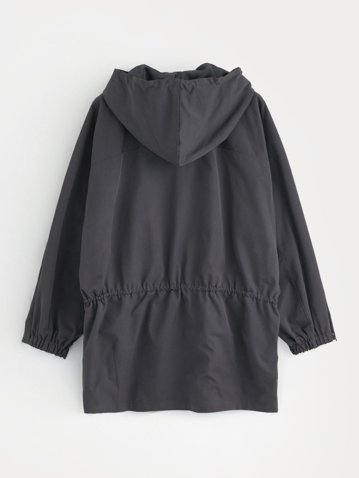 【MAGJAY 2025AW】Modern Half Hooded Jumper - Charcoal