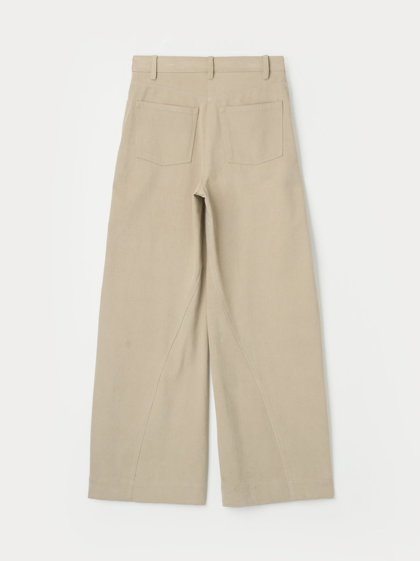 【MAGJAY 2025AW】Peach Cotton Curved Pants