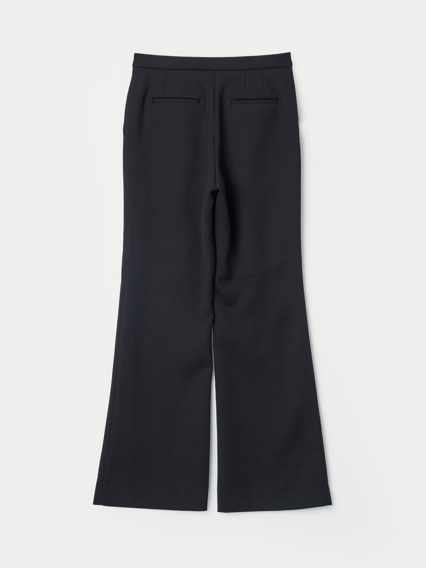 【MAGJAY 2025AW】Wool Touch Flare Slacks - Black