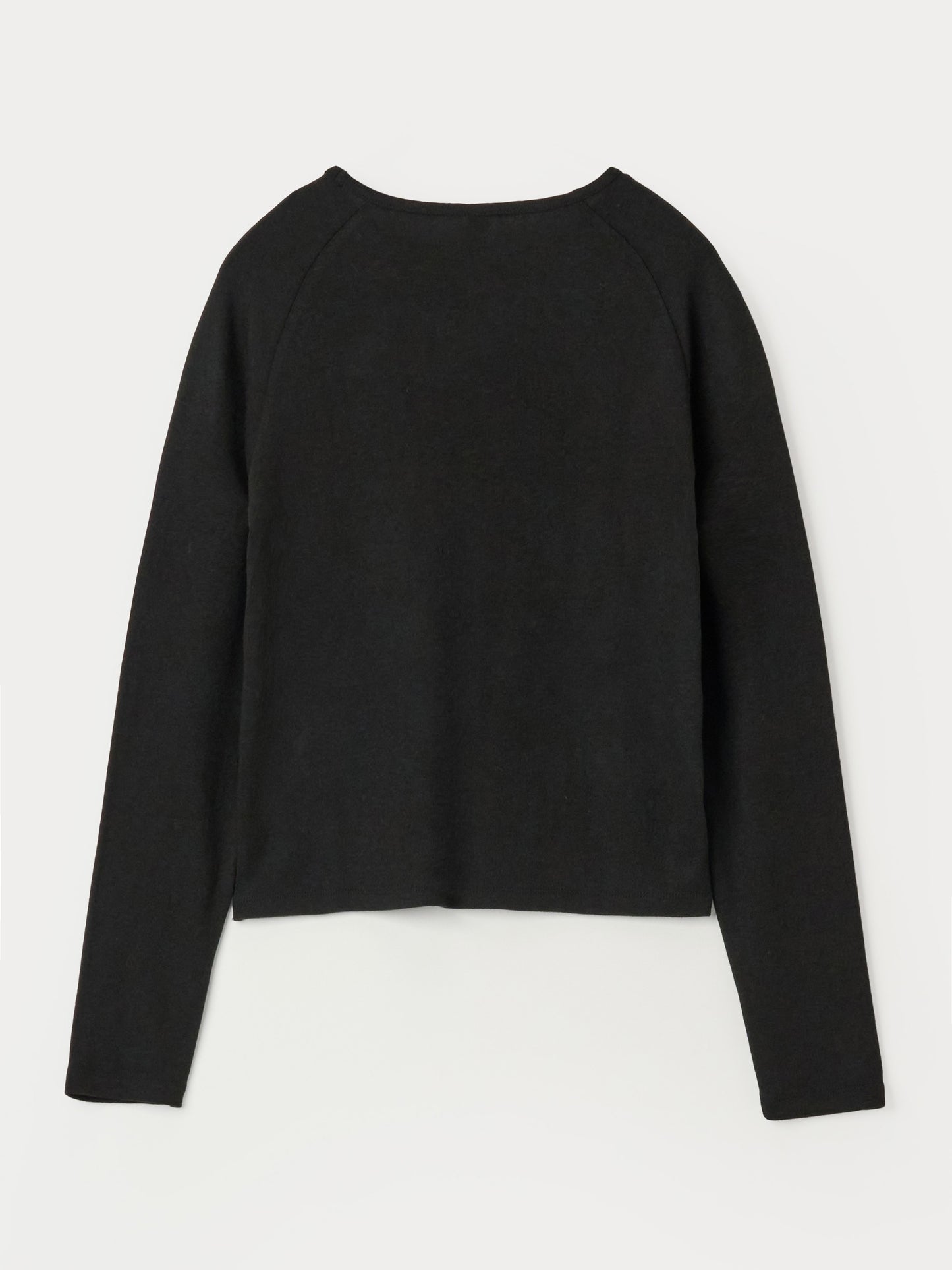 【MAGJAY 2025AW】Soft Binding Raglan T-Shirt - Black