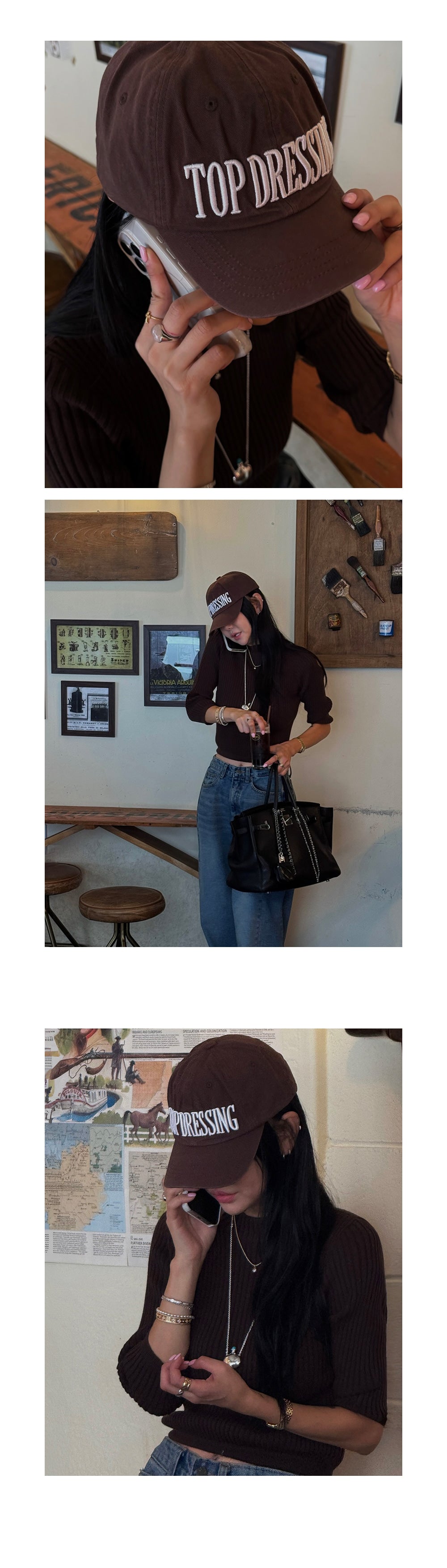 【TOPDRESSING 2025AW】Top Volume Ball Cap