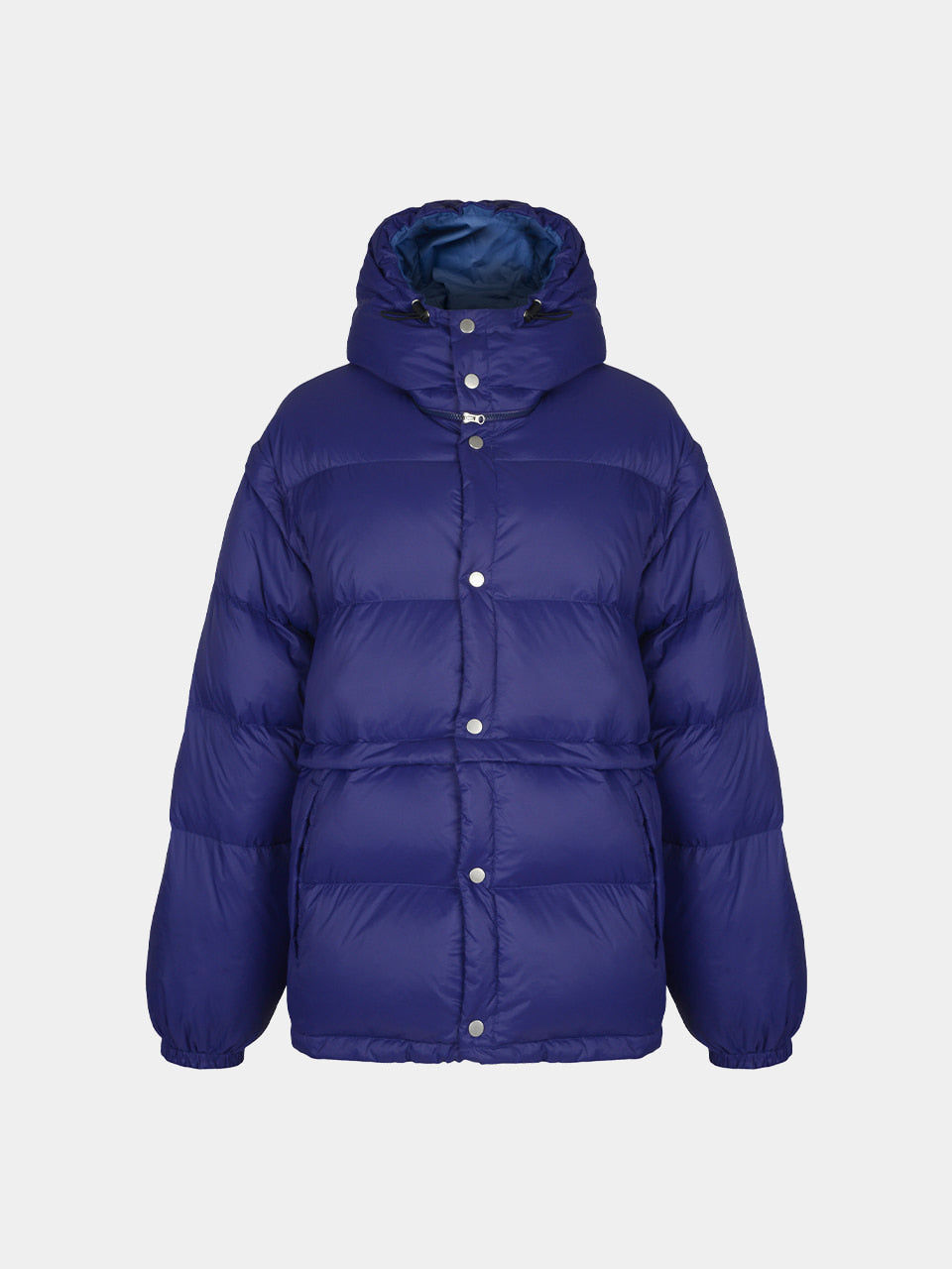 STYLE 紫 ダウンジャケット ellesse 紫色ファー付きダウンジャケット