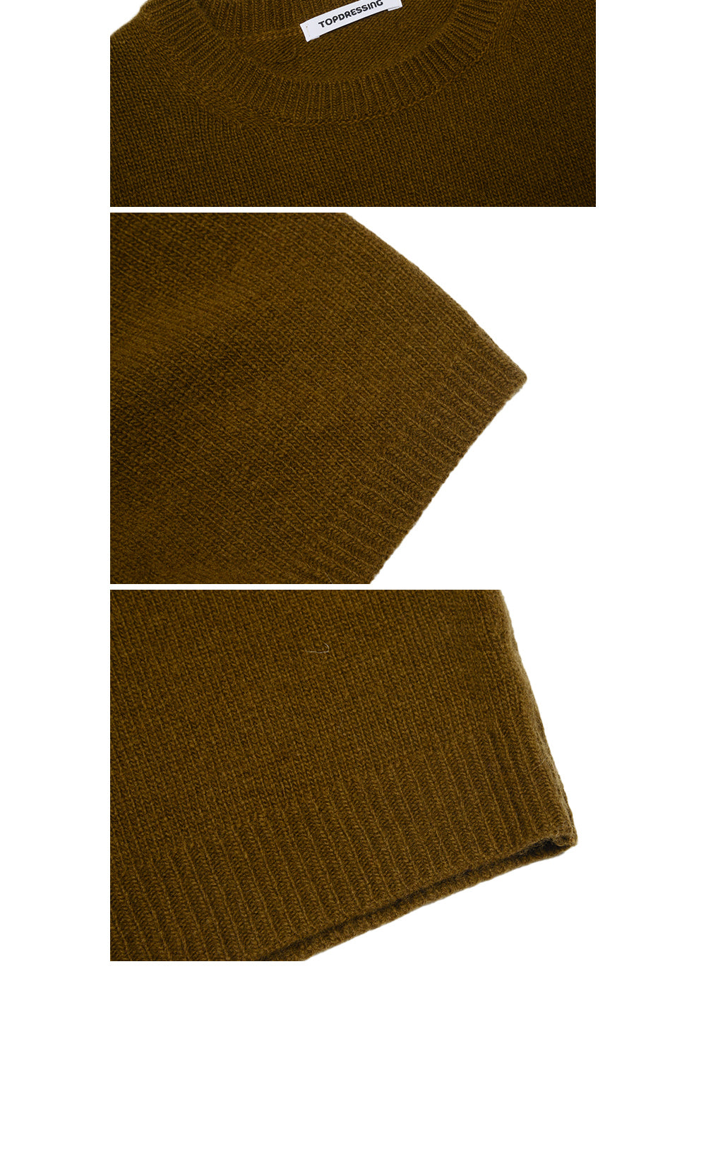 【TOPDRESSING 2025AW】COZY KNIT