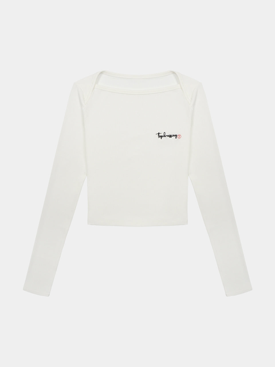 TOPDRESSING】LIP EMBROIDERED T-SHIRT リップ刺繍Tシャツ 韓国