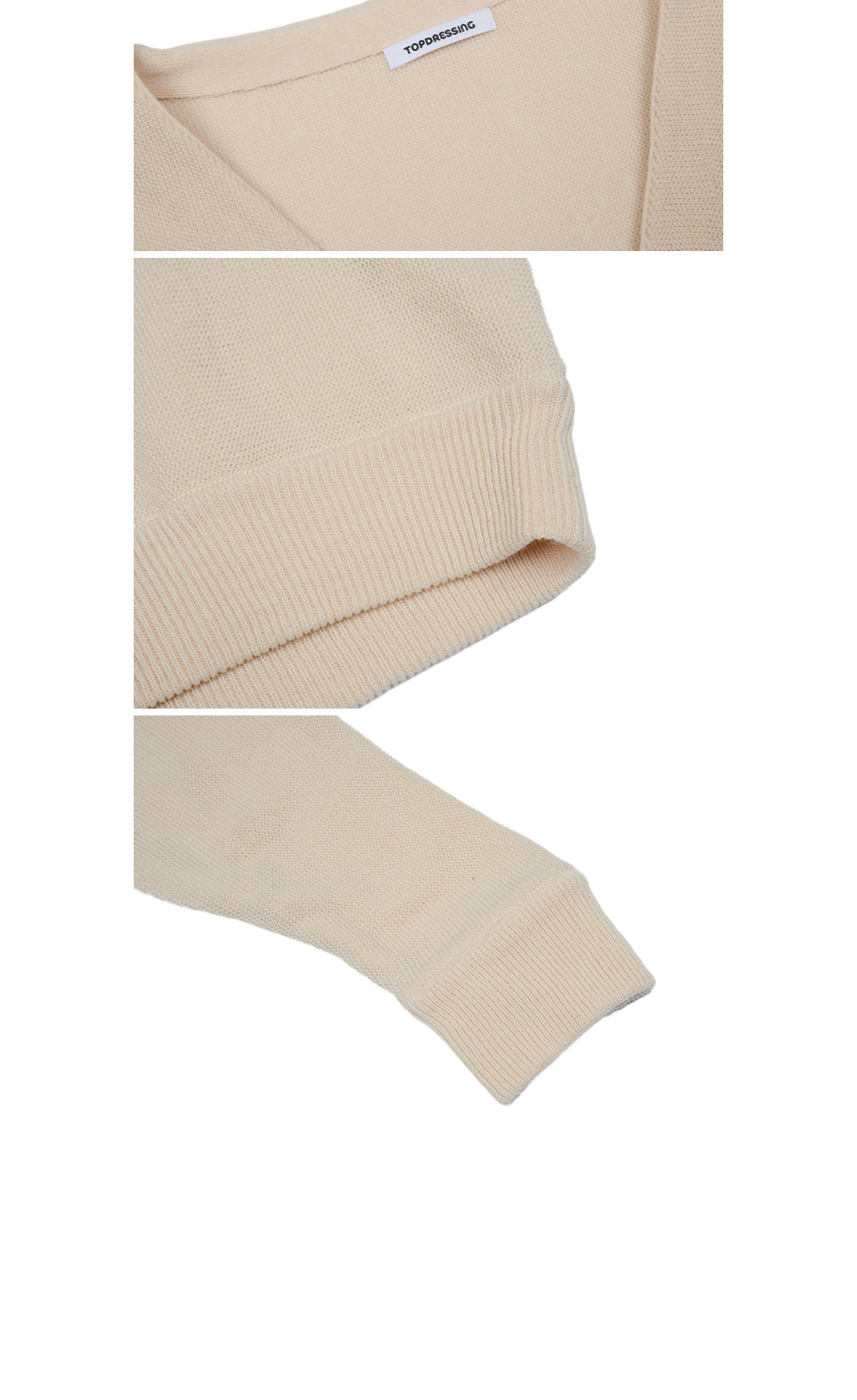【TOPDRESSING 2026SS】Melow V-Knit