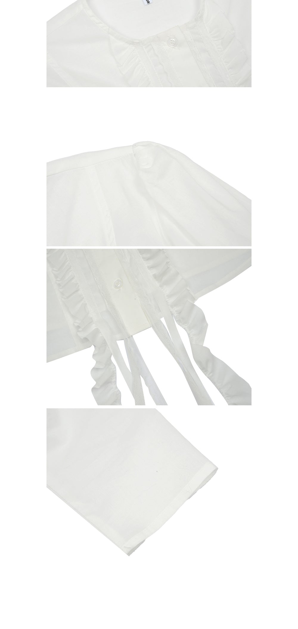 【TOPDRESSING 2026SS】Romantic Frill Blouse