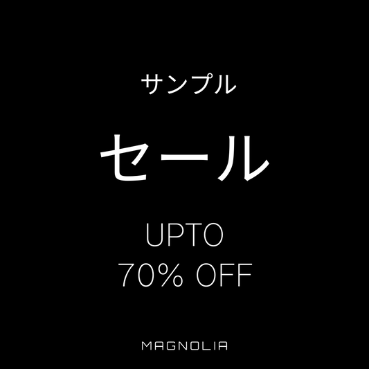 MAGNOLIA サンプルセール at WooStore®︎