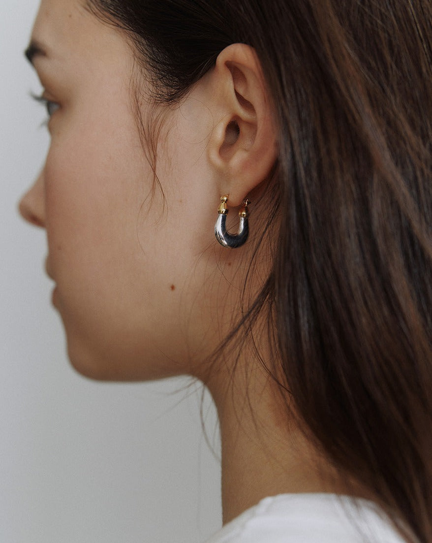 [BORNETE SEASON 23-007] 23SS Etoile silver earring