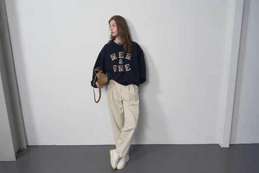 [HER&SHE 2025AW] Creamy Cotton Pants