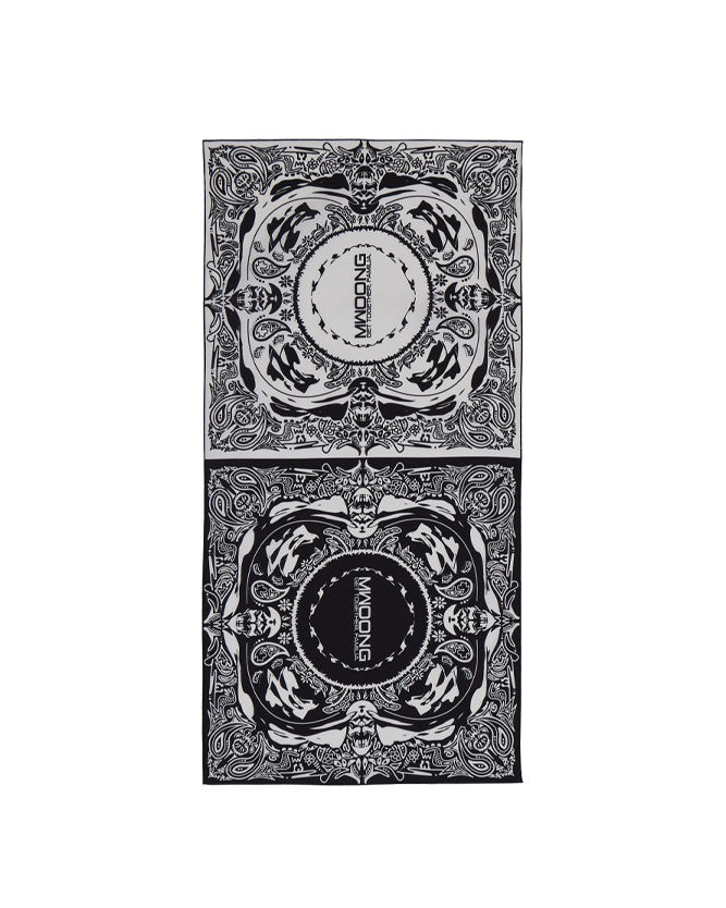 double bandana silk scarf(3color)
