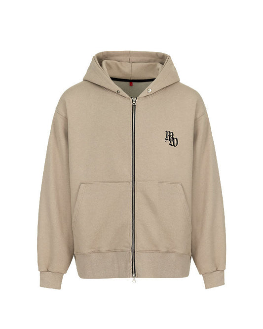 Familia overfit hoodie zip-up