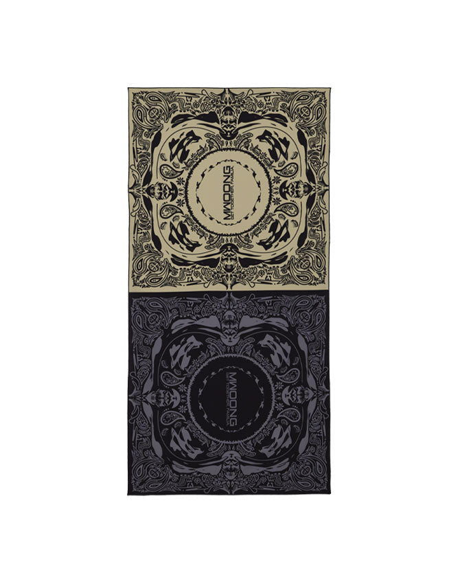 double bandana silk scarf(3color)