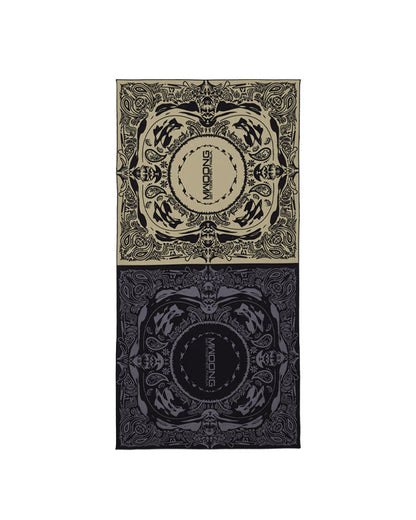 double bandana silk scarf(3color)