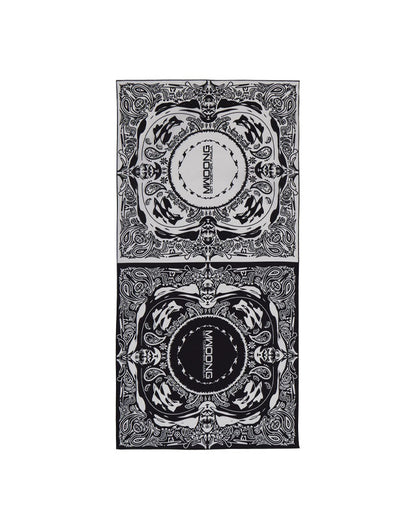 double bandana silk scarf(3color)