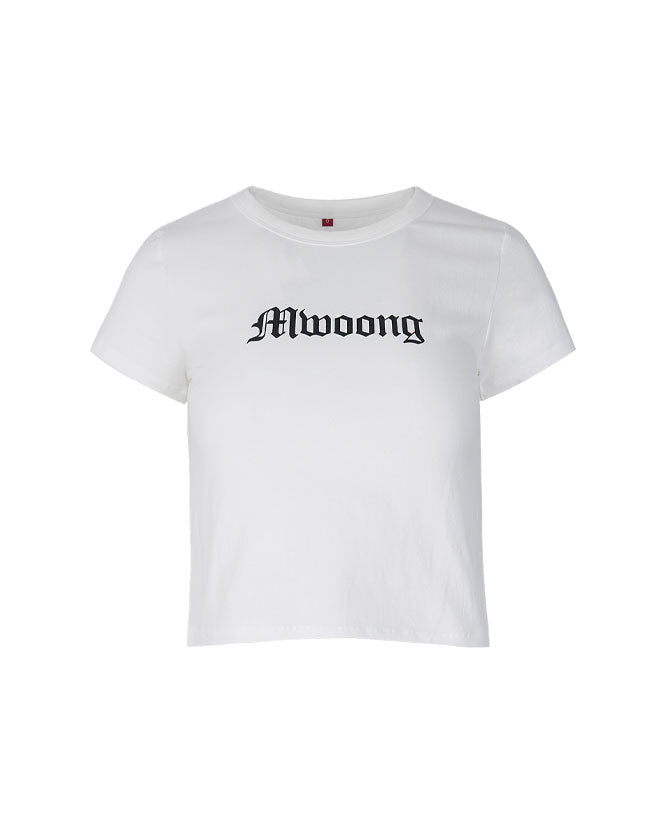 Basic Crop T-shirts WH