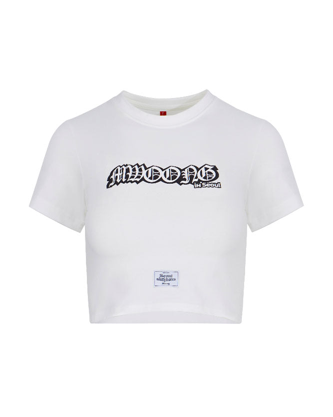 Bloom In Seoul Crop Tee (2 colors)