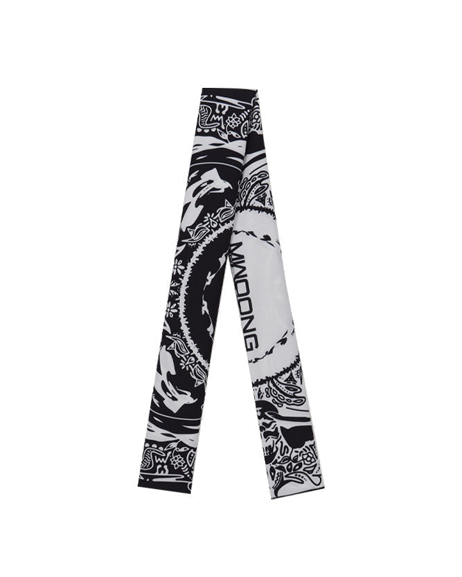 double bandana silk scarf(3color)
